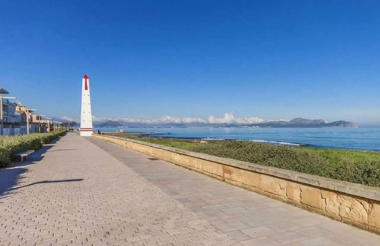 Apartamento Primera Linea Del Mar Can Picafort Can Picafort  Apartment