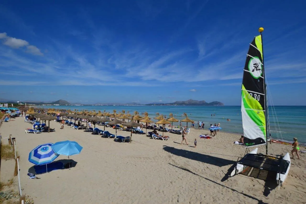 Apartment Apartamento Primera Linea Del Mar Can Picafort Can Picafort  Spain